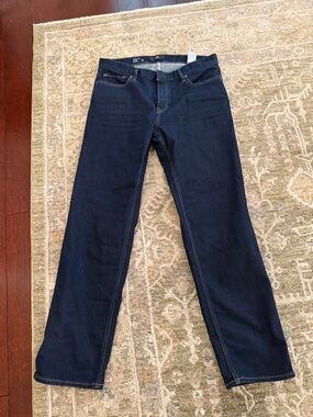 Banana Republic Men's Dark Indigo Bootcut Jeans